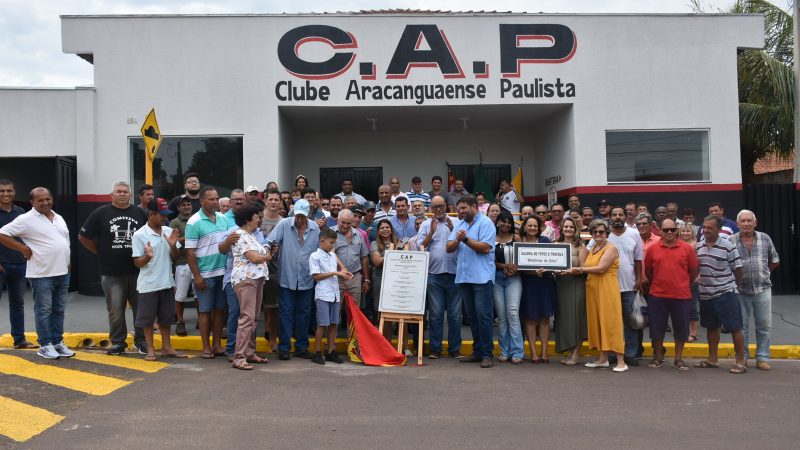 Aracanguá recupera clube que marcou a história da cidade