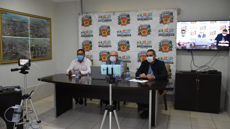 Aracanguá realiza Audiência Pública online e presta contas do 1º quadrimestre