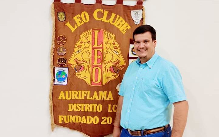 Novo presidente do Leo Clube de Auriflama toma posse