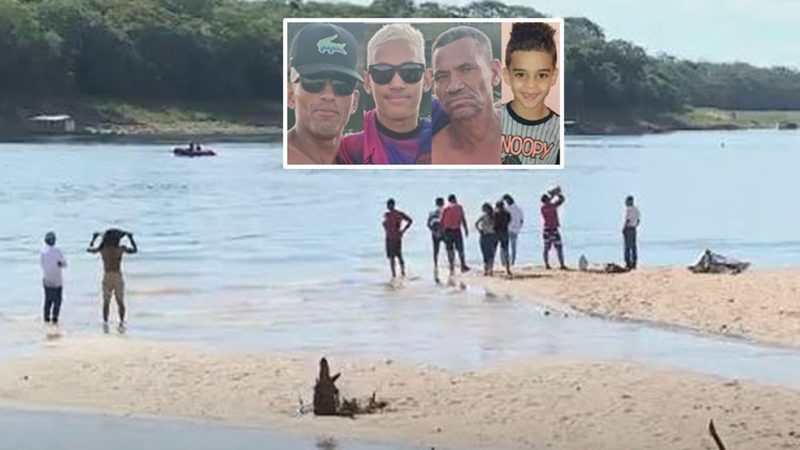Mulher que viu marido, filho e neto se afogarem em rio diz que parentes morreram tentando salvar criança: ‘Aconteceu muito rápido’