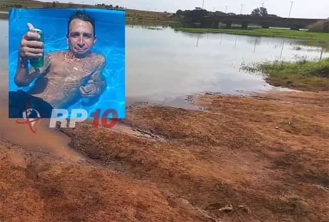 Em Araçatuba, homem morre afogado enroscado em rede de pesca