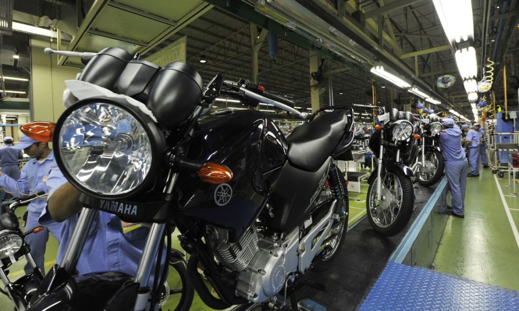 Fabricação de motos tem melhor acumulado para julho desde 2015