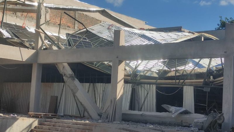 Acidente em construção deixa trabalhadores feridos em Araçatuba