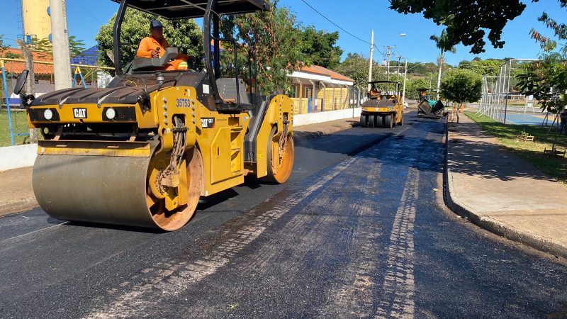 Prefeitura inicia obras de recape em seis ruas de Auriflama