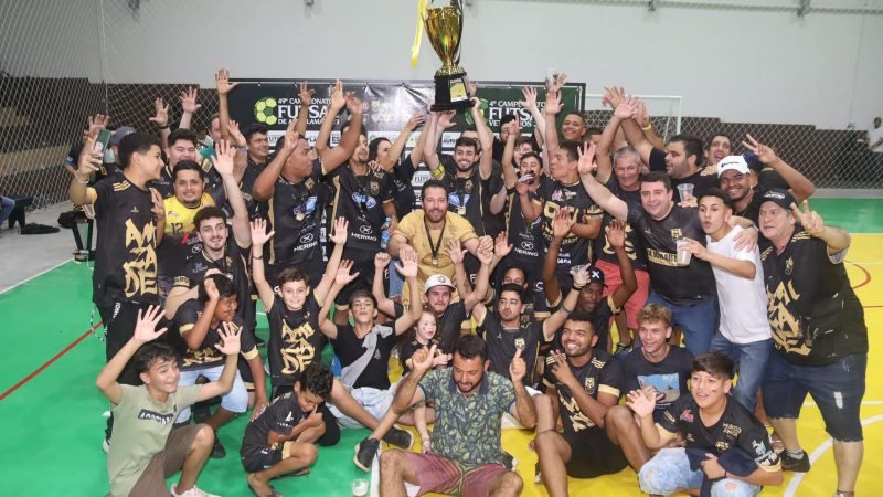 Amizade confirma o favoritismo e conquista o 49º Campeonato de Futsal